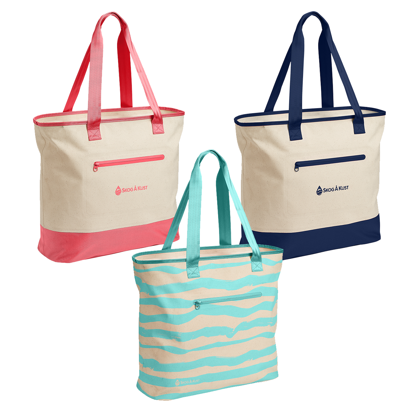 Wholesale Tote Bag Shoulder Bag Canvas Bags with Zipper - China
